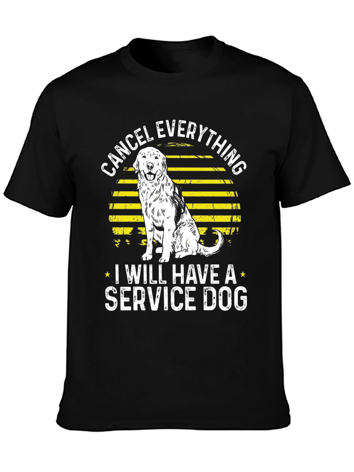 Cancel Everything Service Dog T-Shirt