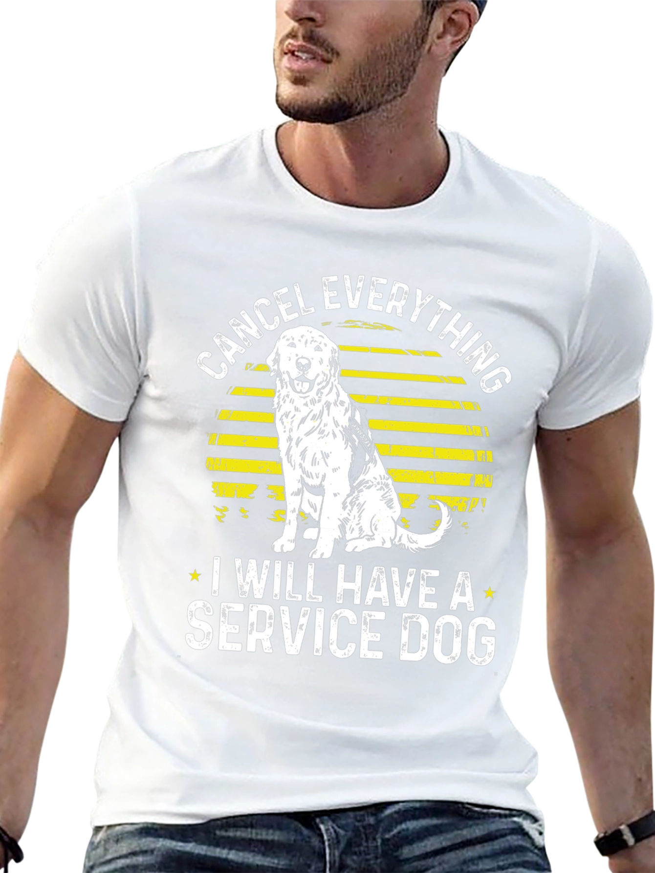 Cancel Everything Service Dog T-Shirt