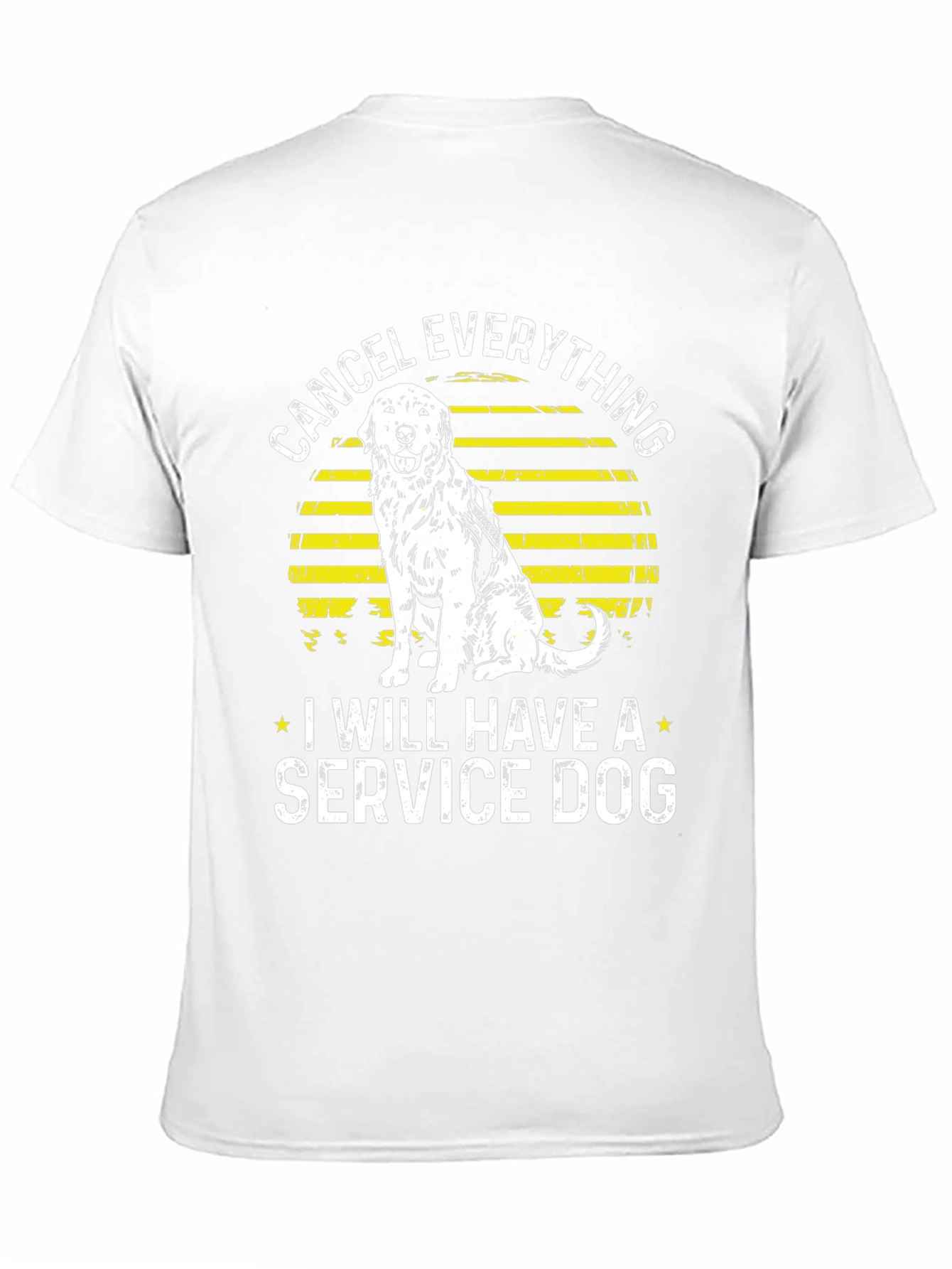 Cancel Everything Service Dog T-Shirt