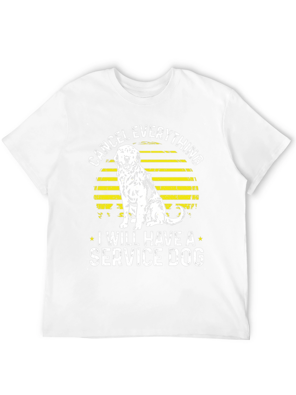Cancel Everything Service Dog T-Shirt