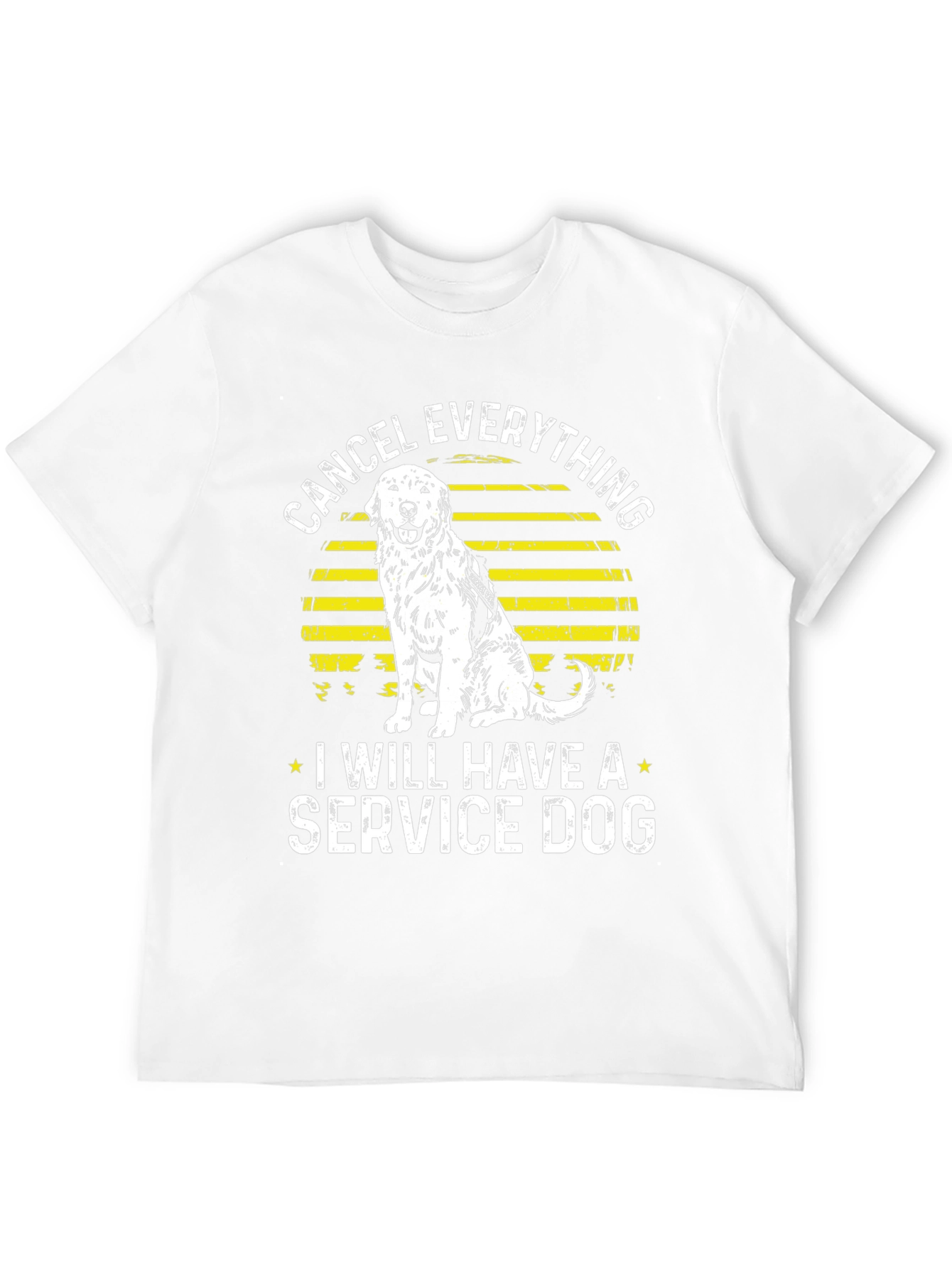 Cancel Everything Service Dog T-Shirt