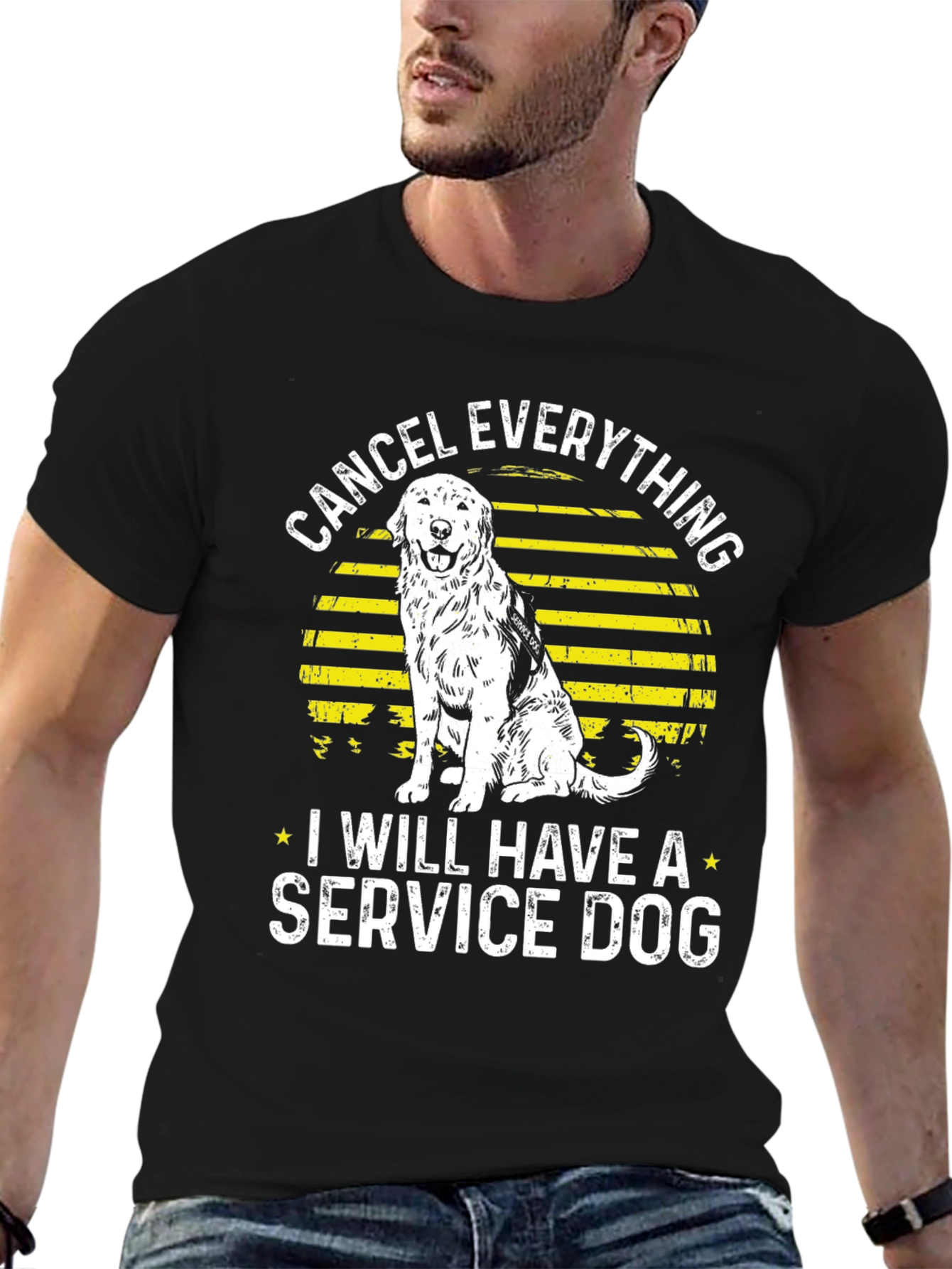 Cancel Everything Service Dog T-Shirt