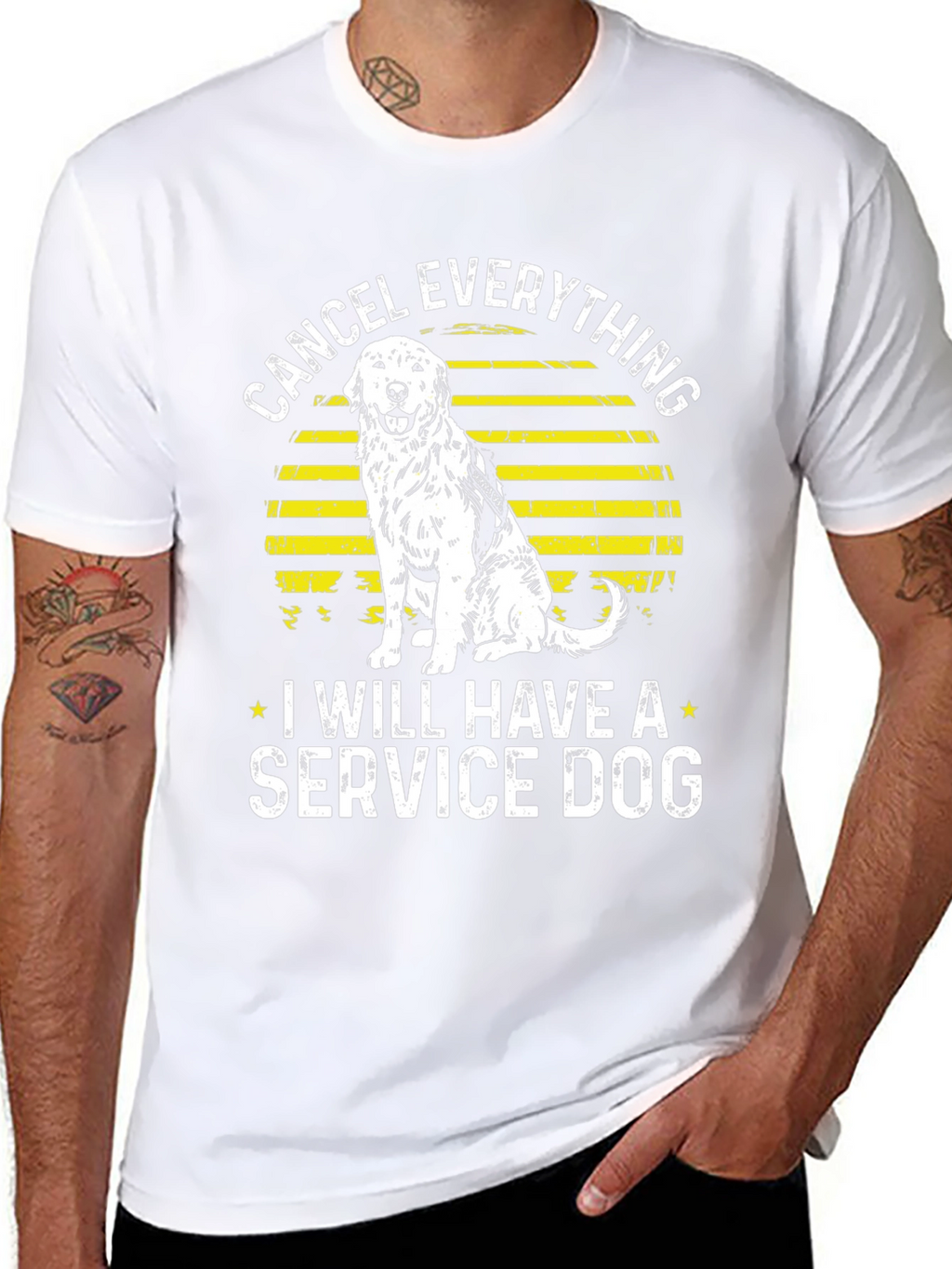 Cancel Everything Service Dog T-Shirt
