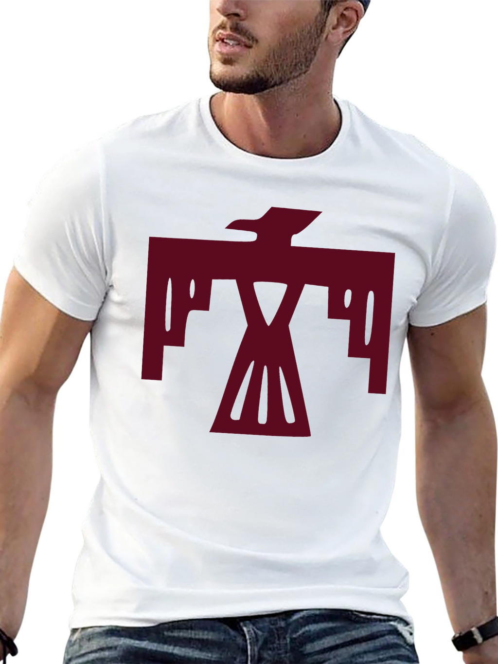 Bold Graphic Tee - Thunderbird Design