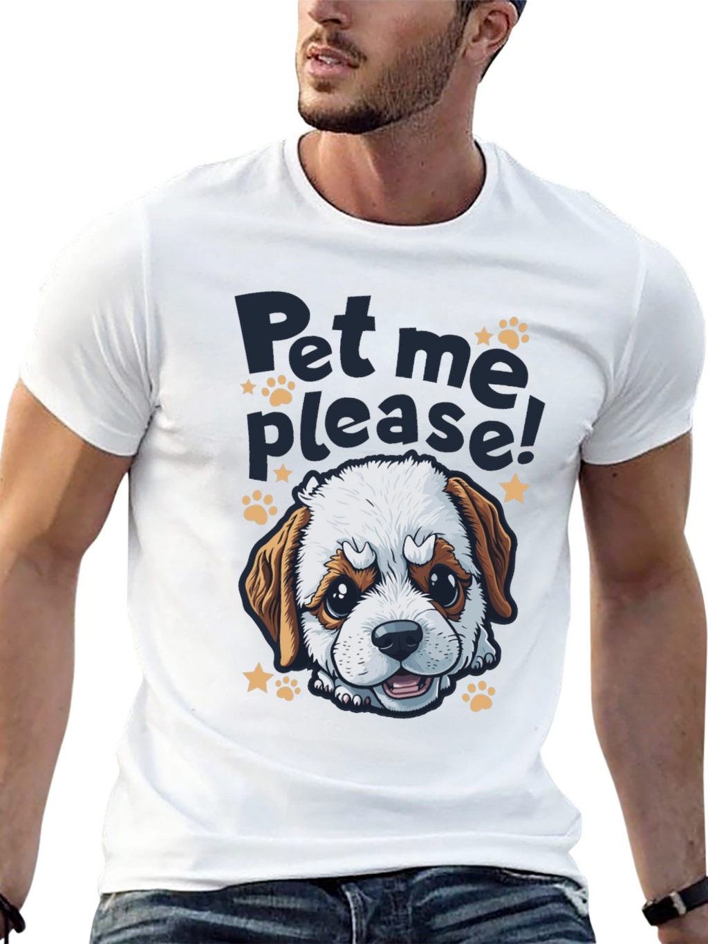 Pet Me Please Puppy T-Shirt