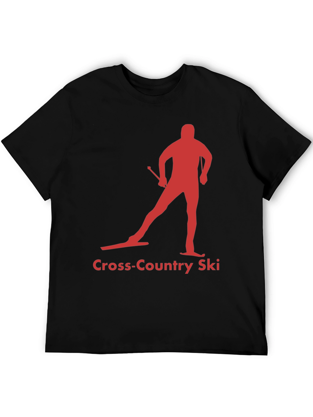 Cross-Country Ski Silhouette Tee