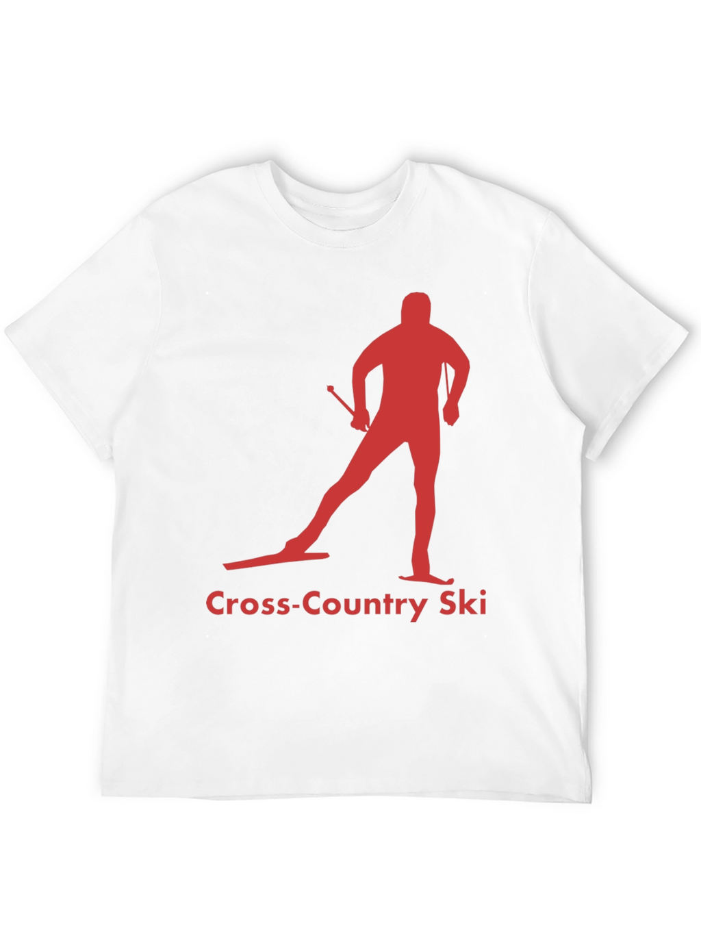 Cross-Country Ski Silhouette Tee