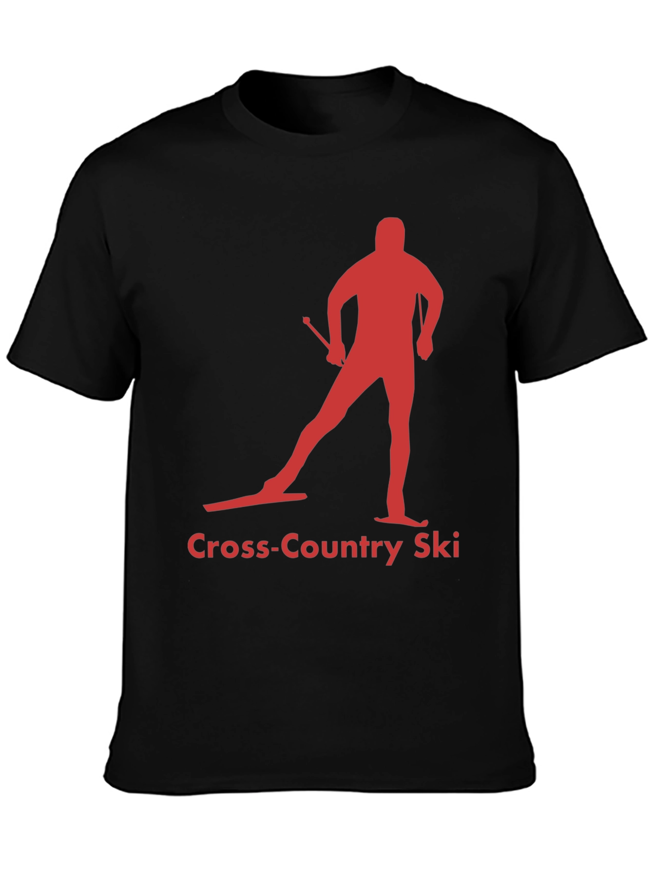 Cross-Country Ski Silhouette Tee