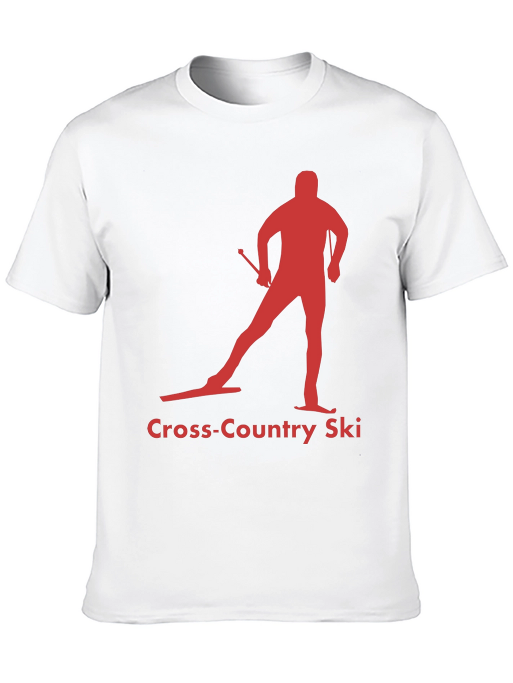 Cross-Country Ski Silhouette Tee