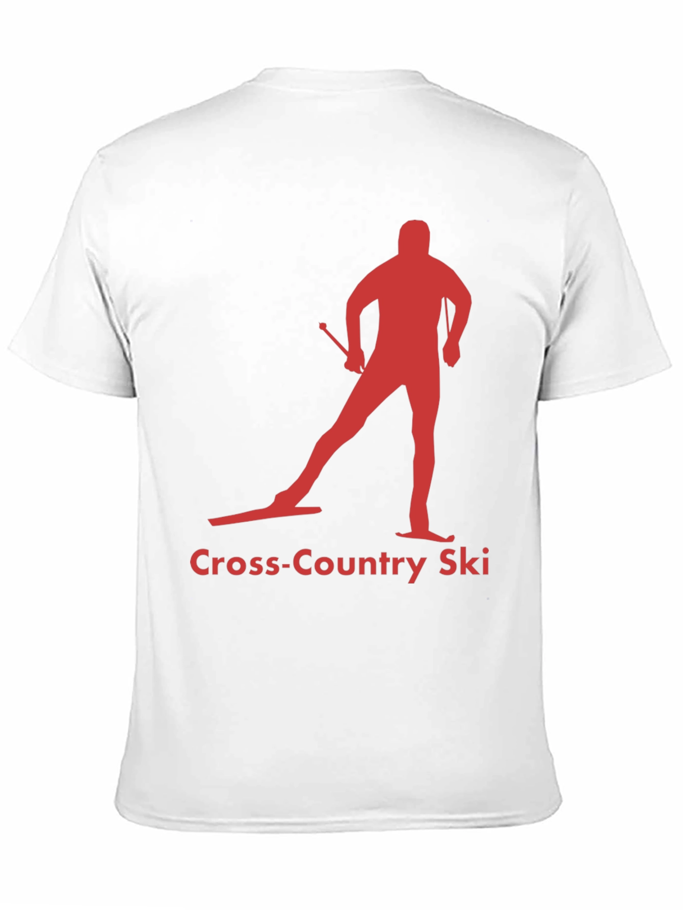 Cross-Country Ski Silhouette Tee