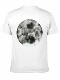 Abstract Circle Graphic Tee - Modern Style