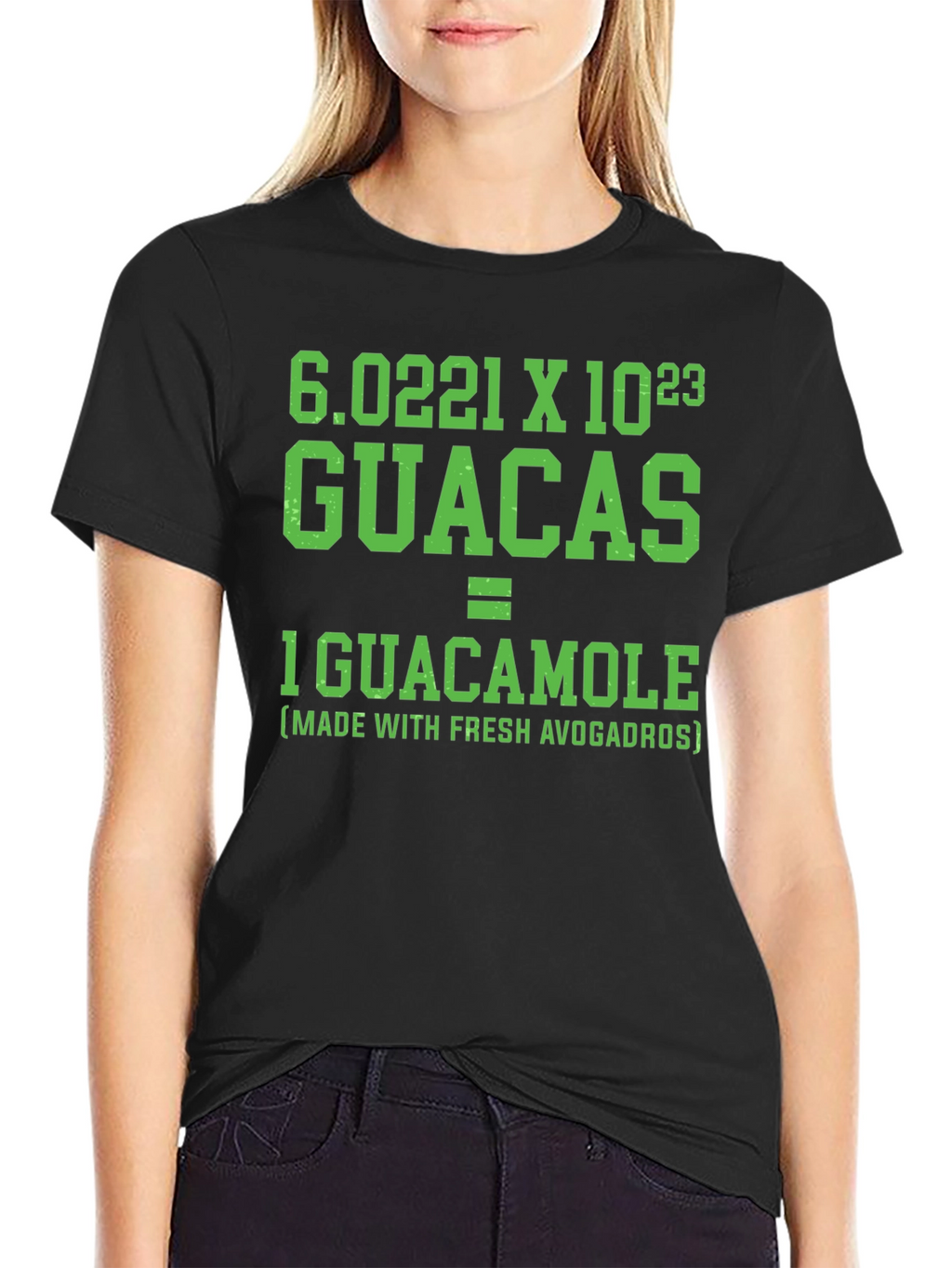 Guacamole Equation T-Shirt: Fresh Avogadros