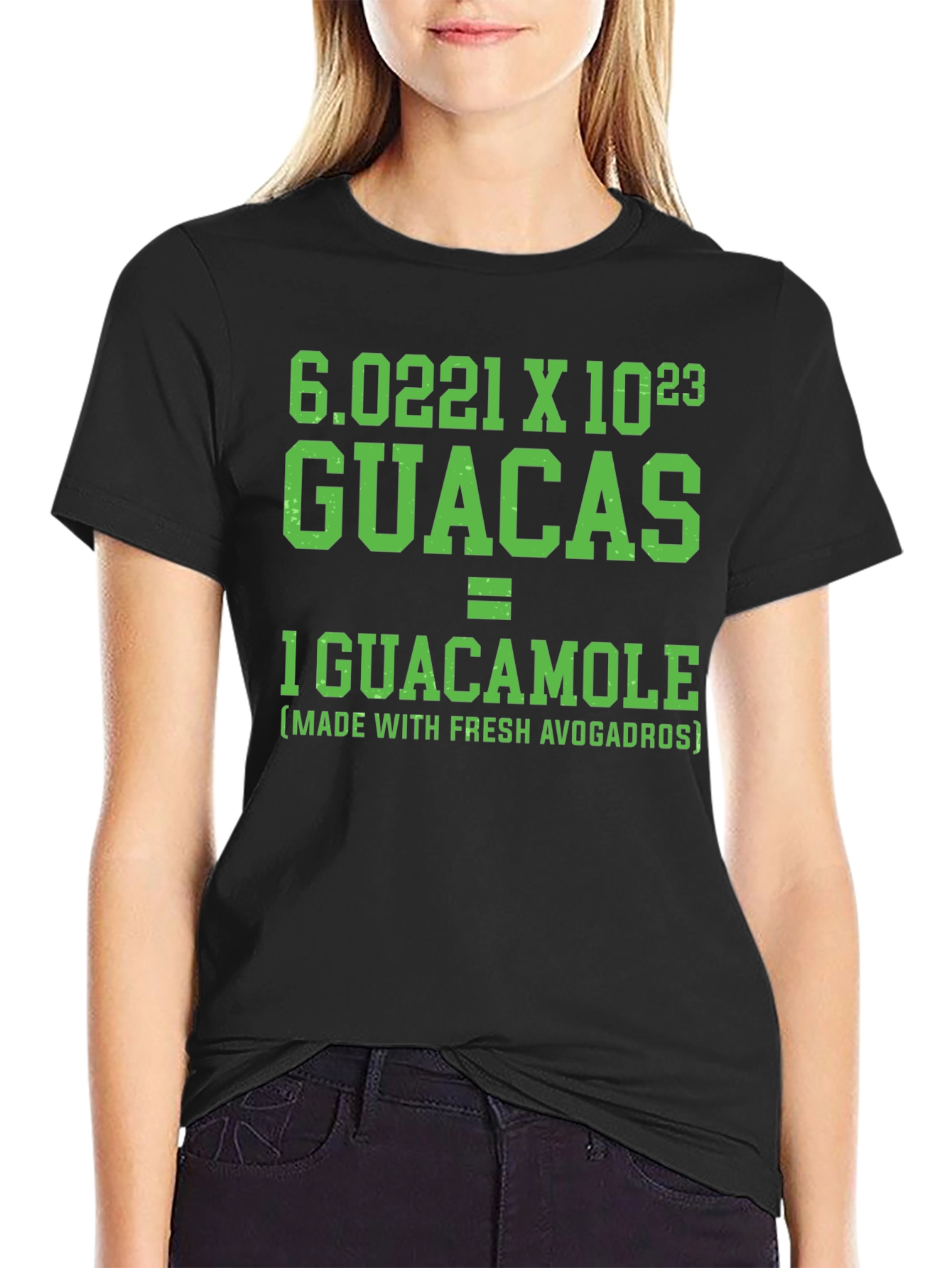 Guacamole Equation T-Shirt: Fresh Avogadros