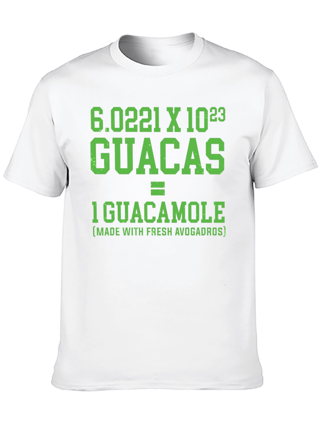 Guacamole Equation T-Shirt: Fresh Avogadros