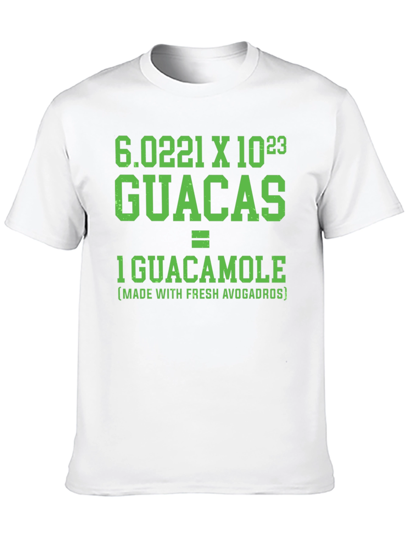 Guacamole Equation T-Shirt: Fresh Avogadros