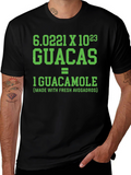 Guacamole Equation T-Shirt: Fresh Avogadros