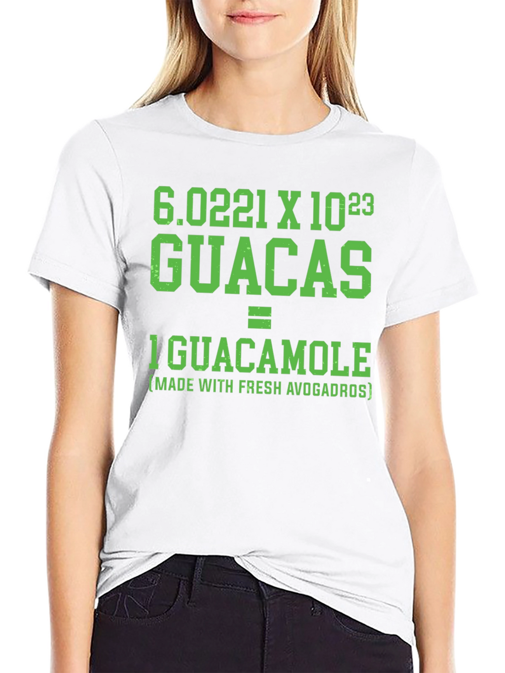 Guacamole Equation T-Shirt: Fresh Avogadros