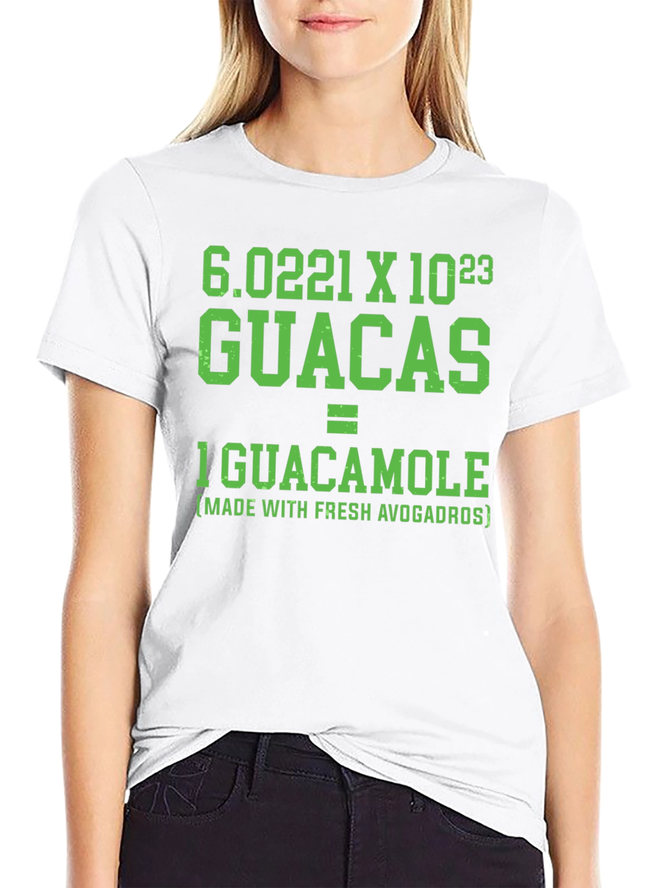 Guacamole Equation T-Shirt: Fresh Avogadros