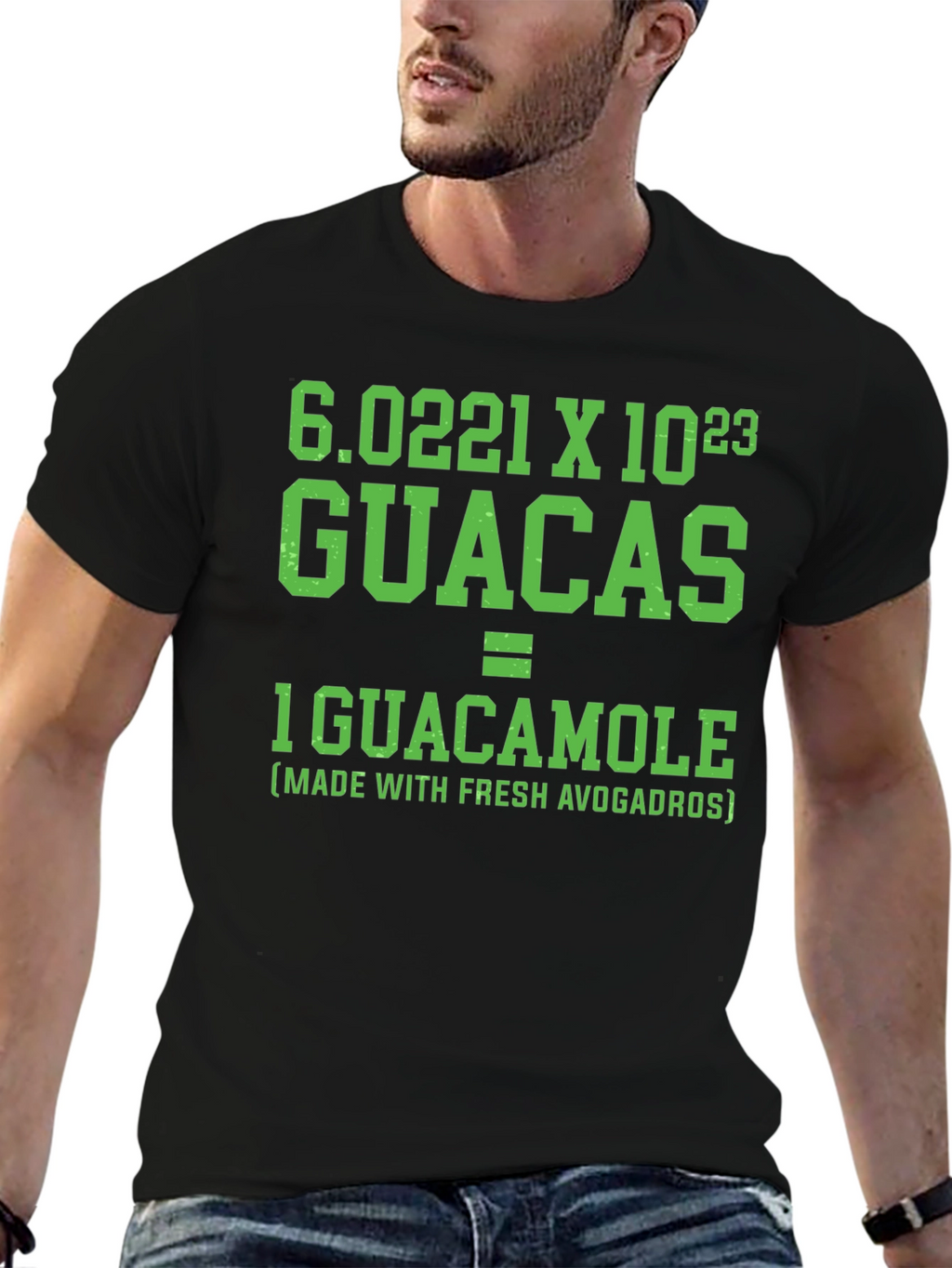 Guacamole Equation T-Shirt: Fresh Avogadros