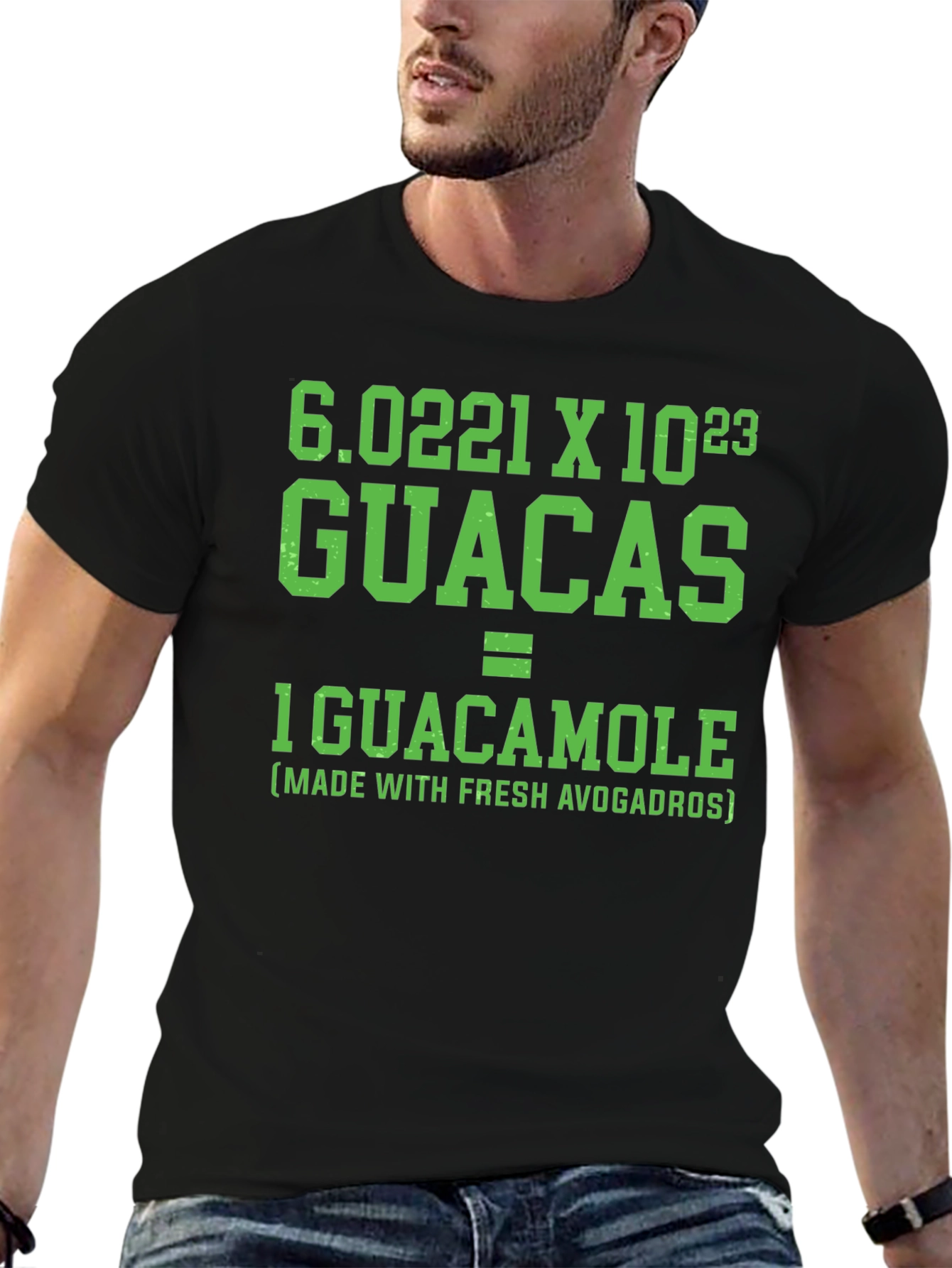 Guacamole Equation T-Shirt: Fresh Avogadros
