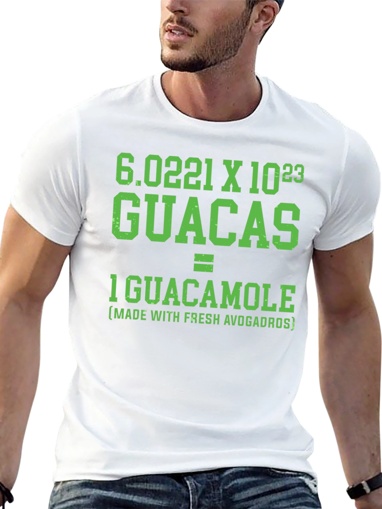 Guacamole Equation T-Shirt: Fresh Avogadros