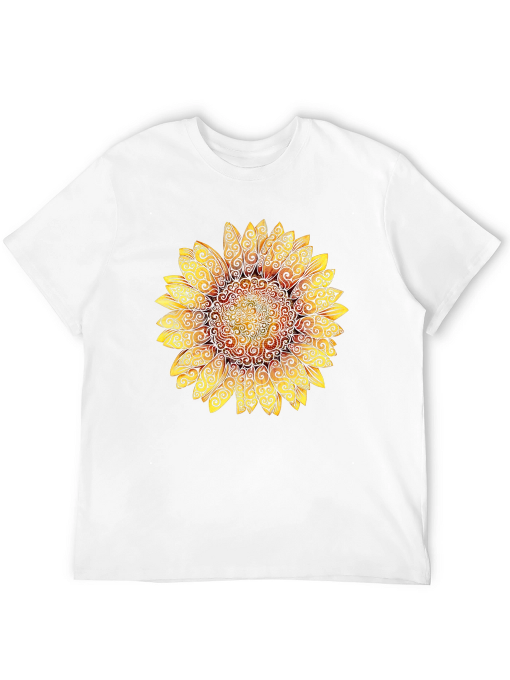 Sunflower Graphic Tee - Stylish Black T-Shirt