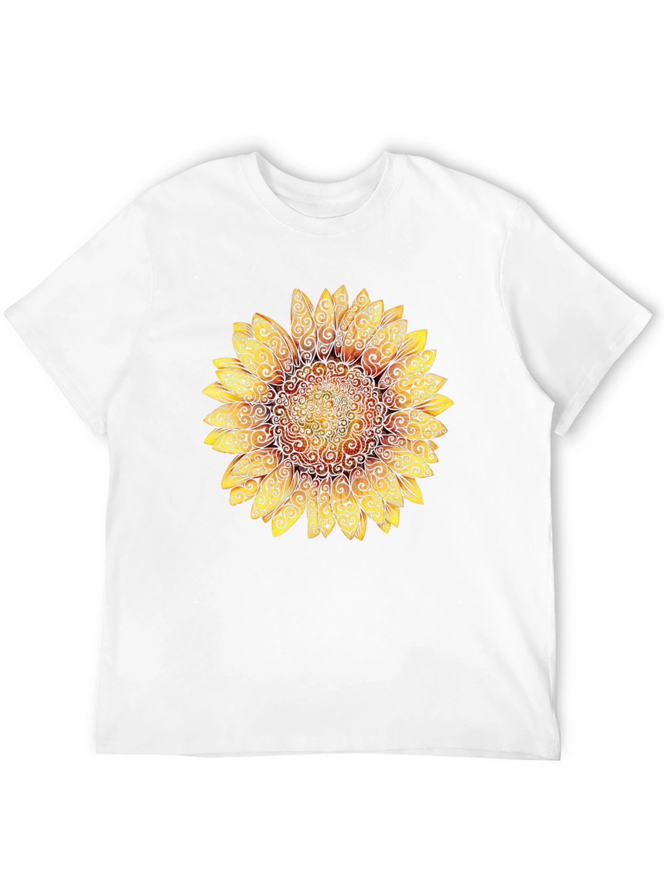 Sunflower Graphic Tee - Stylish Black T-Shirt