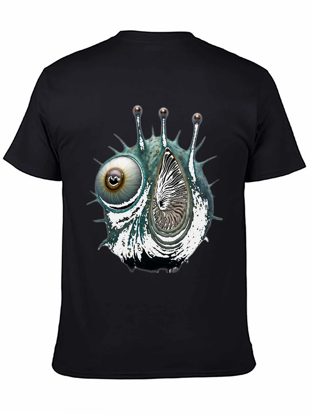 Eye & Shell Graphic Tee - Unique Design