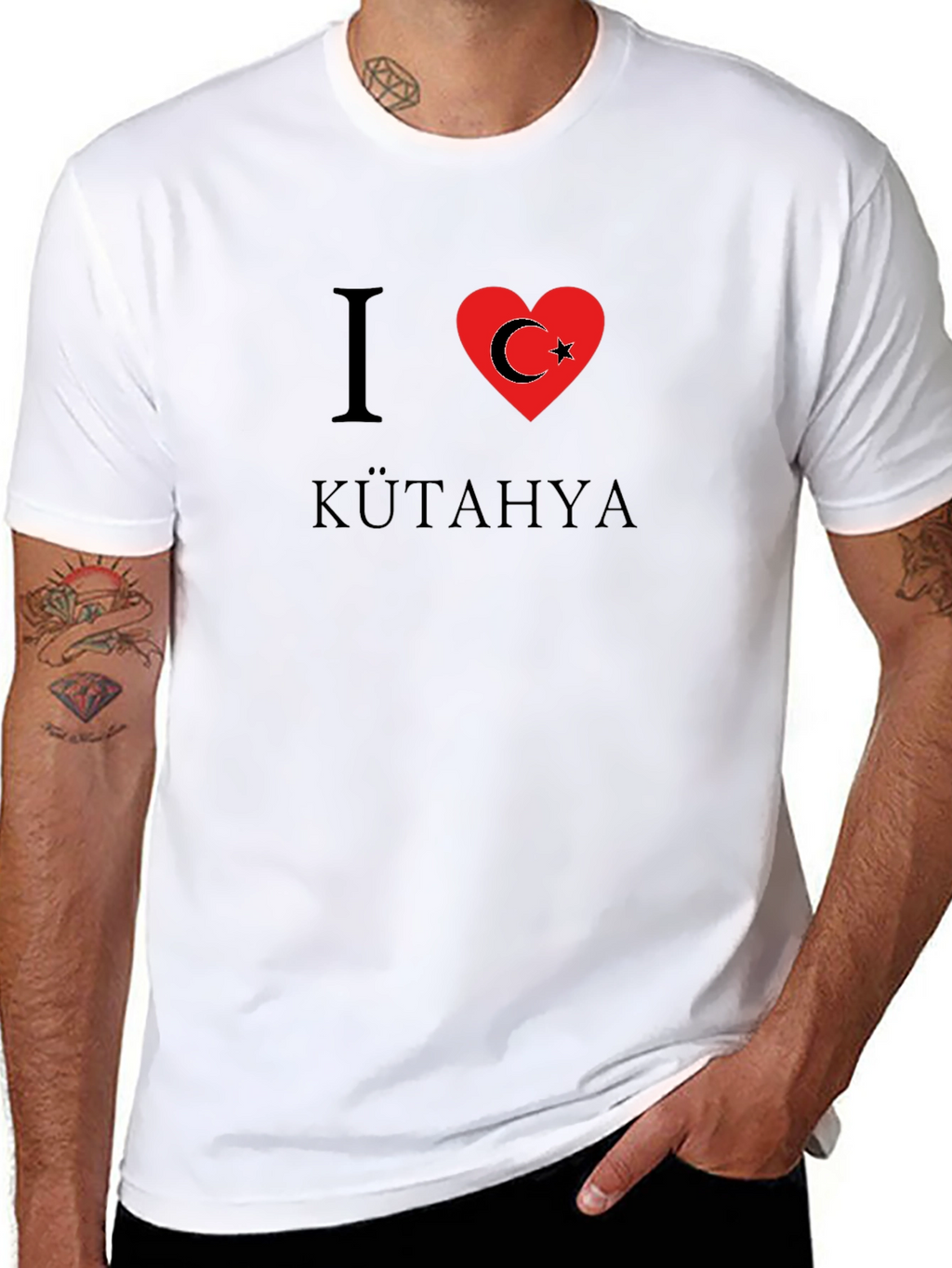 I Love Kütahya Turkey T-Shirt
