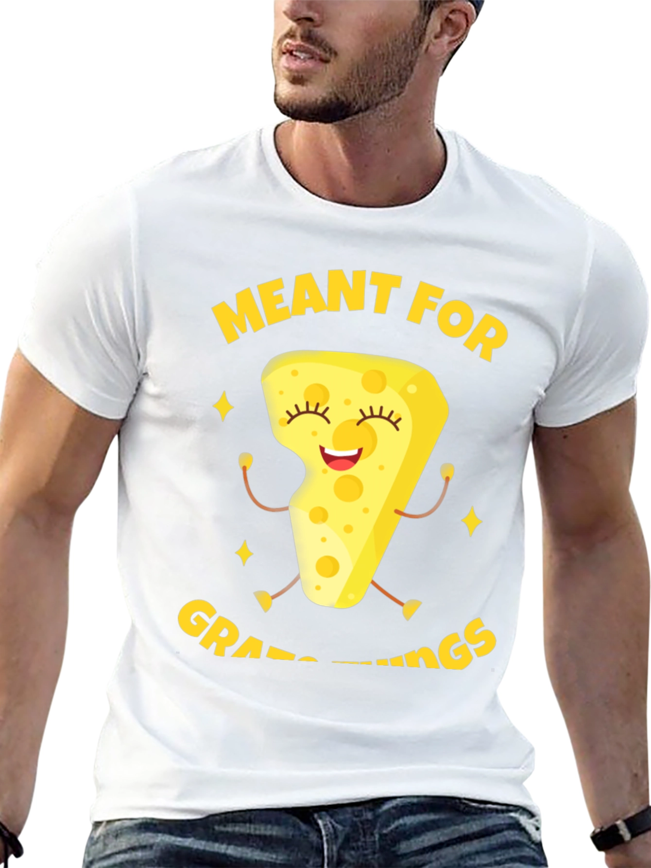 Meant For Grate Things Cheese Graphic Tee