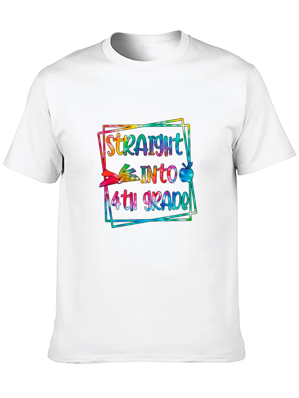 Straight into 4th Grade Graphic Tee