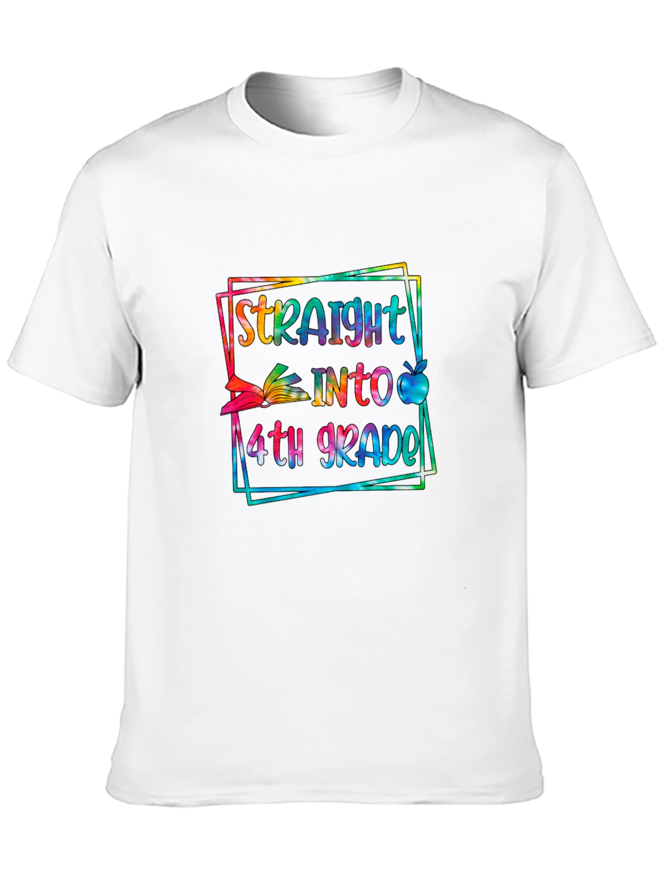 Straight into 4th Grade Graphic Tee