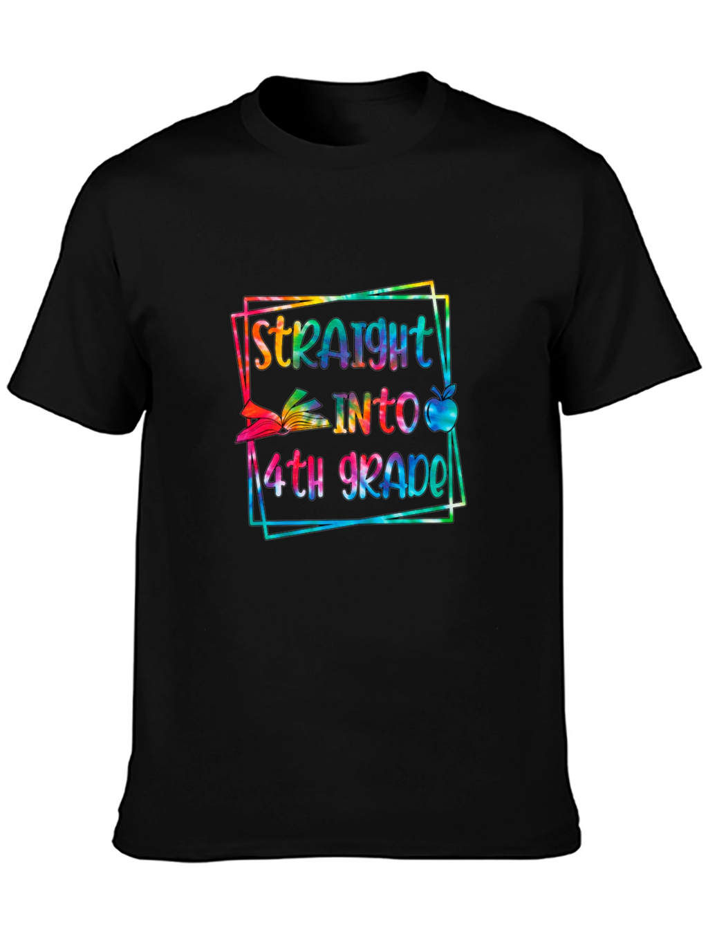 Straight into 4th Grade Graphic Tee