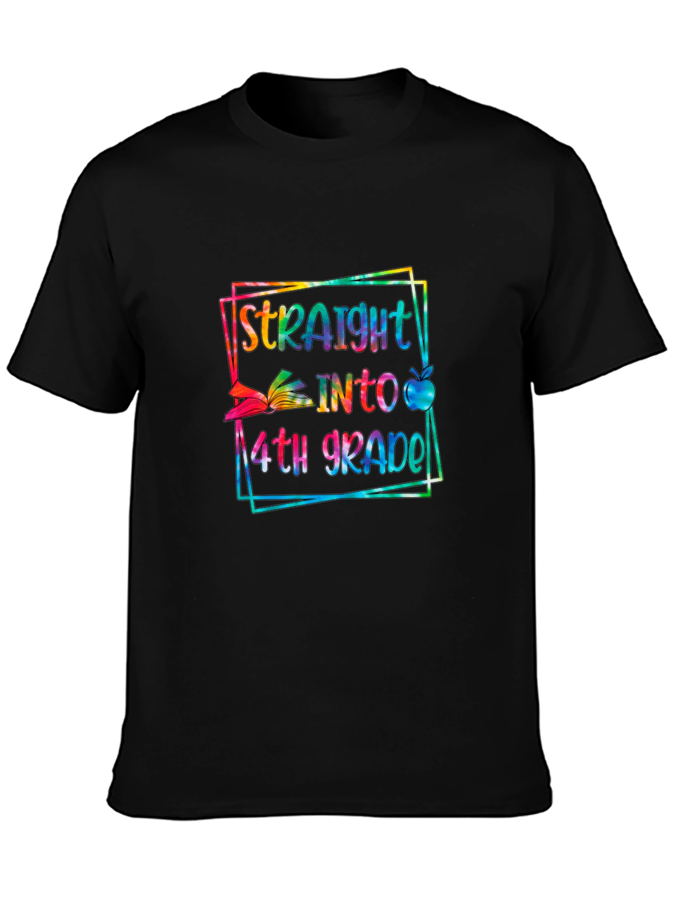 Straight into 4th Grade Graphic Tee