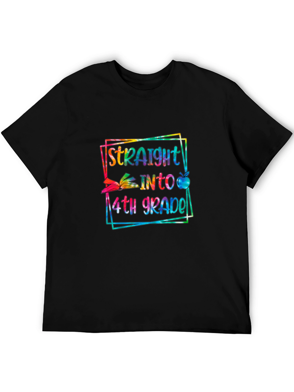 Straight into 4th Grade Graphic Tee