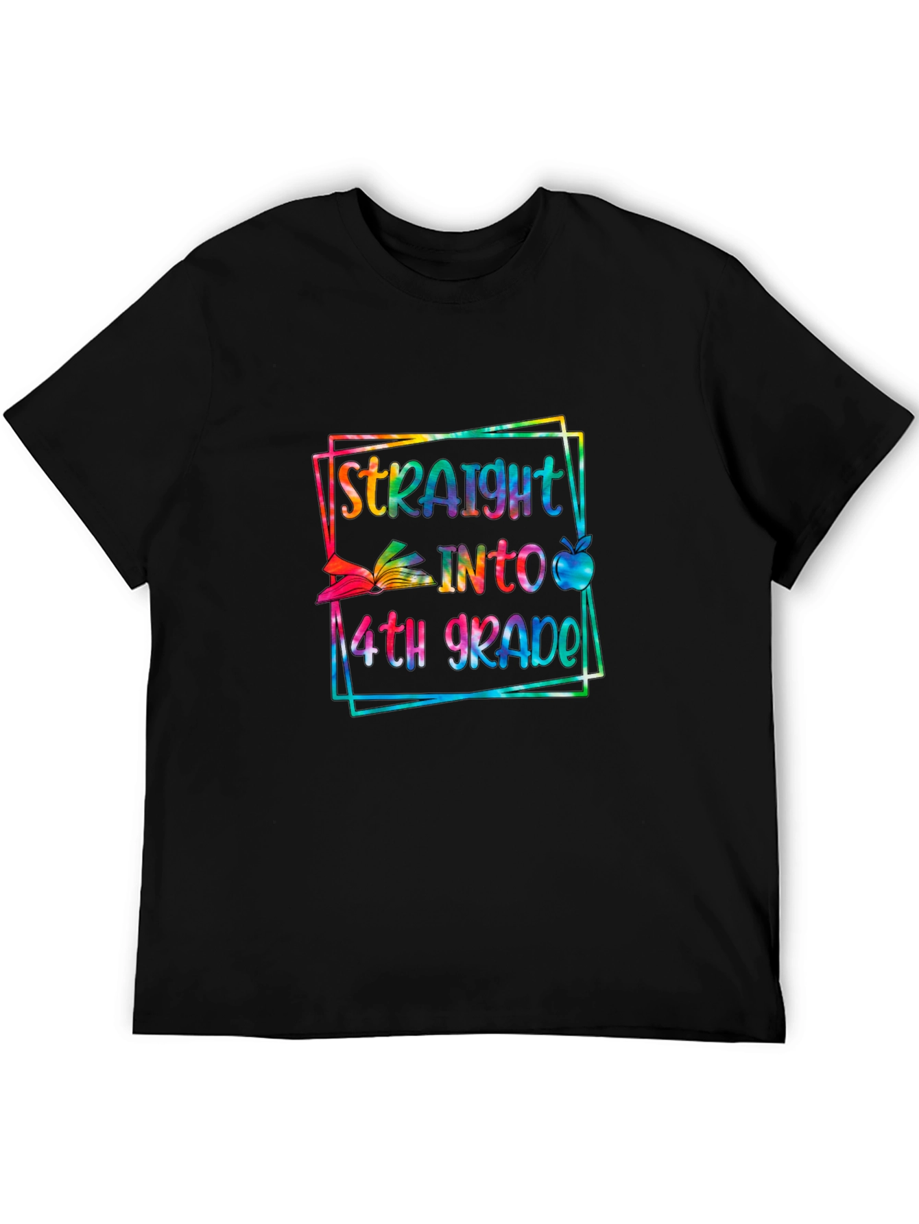 Straight into 4th Grade Graphic Tee