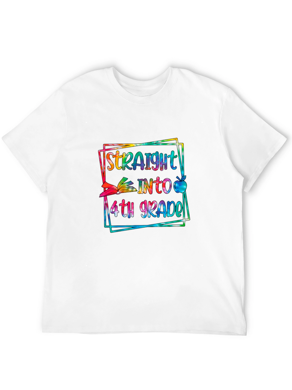 Straight into 4th Grade Graphic Tee