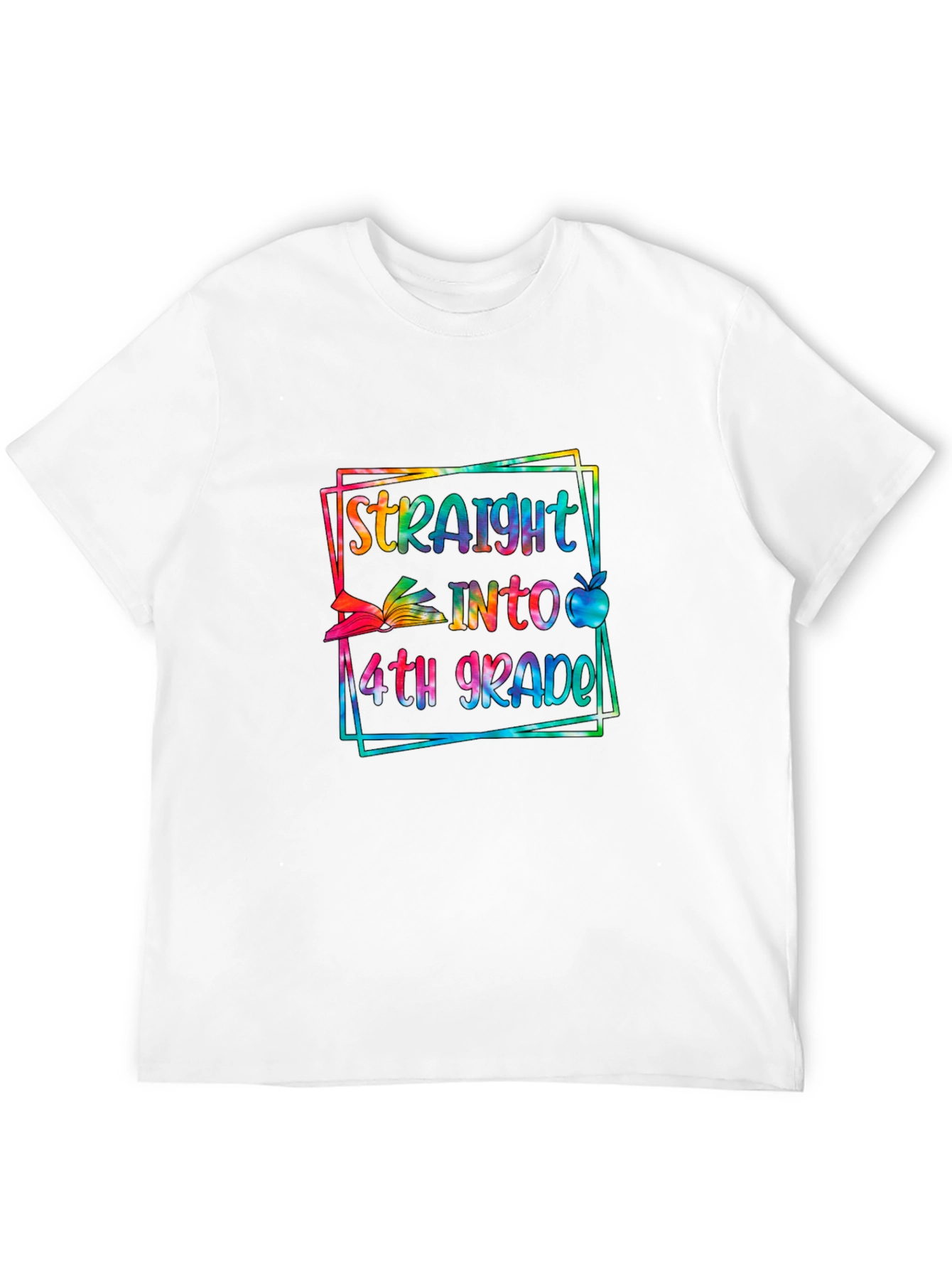 Straight into 4th Grade Graphic Tee