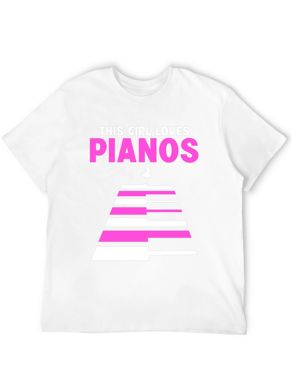 This Girl Loves Pianos T-Shirt