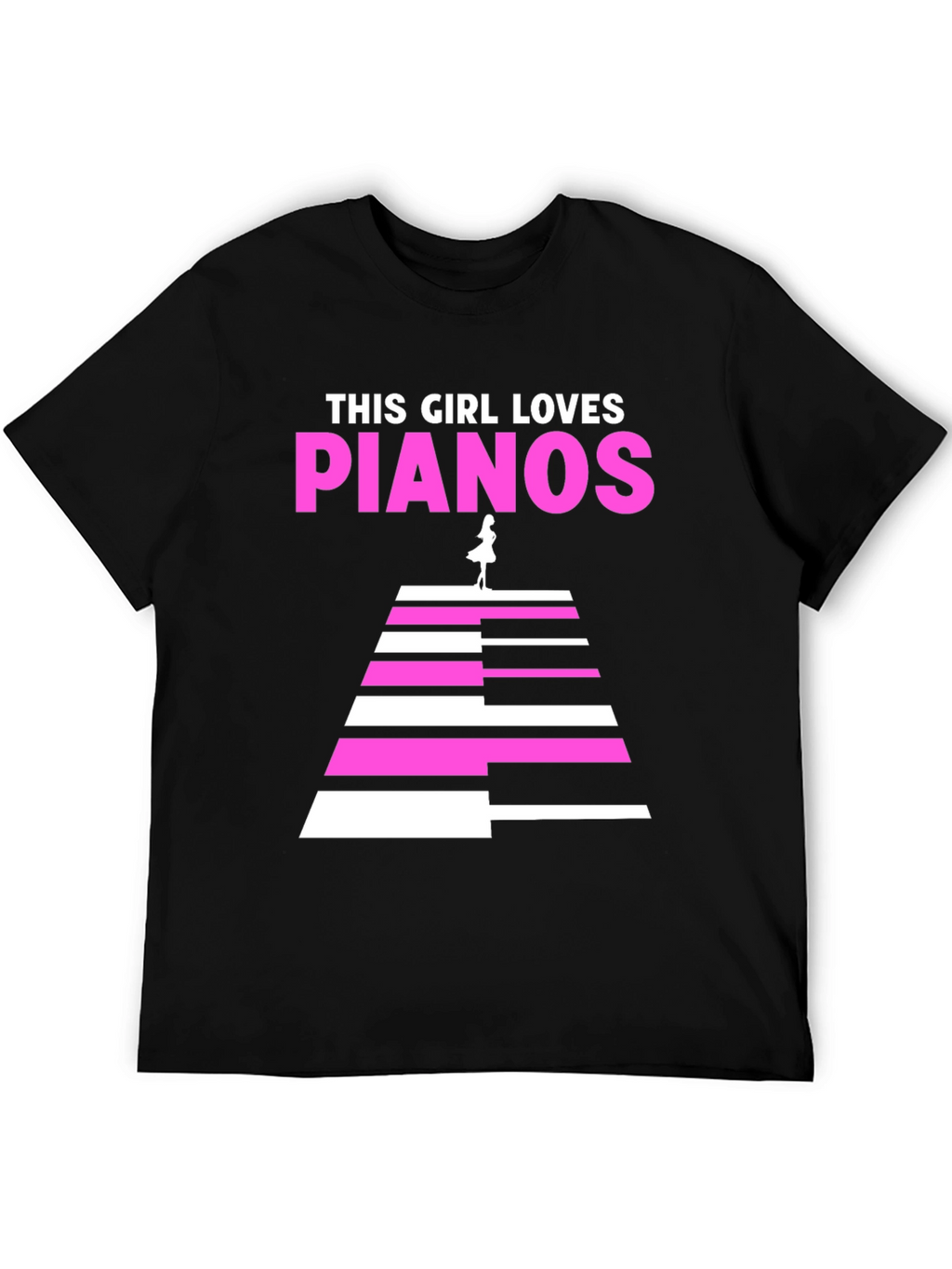 This Girl Loves Pianos T-Shirt