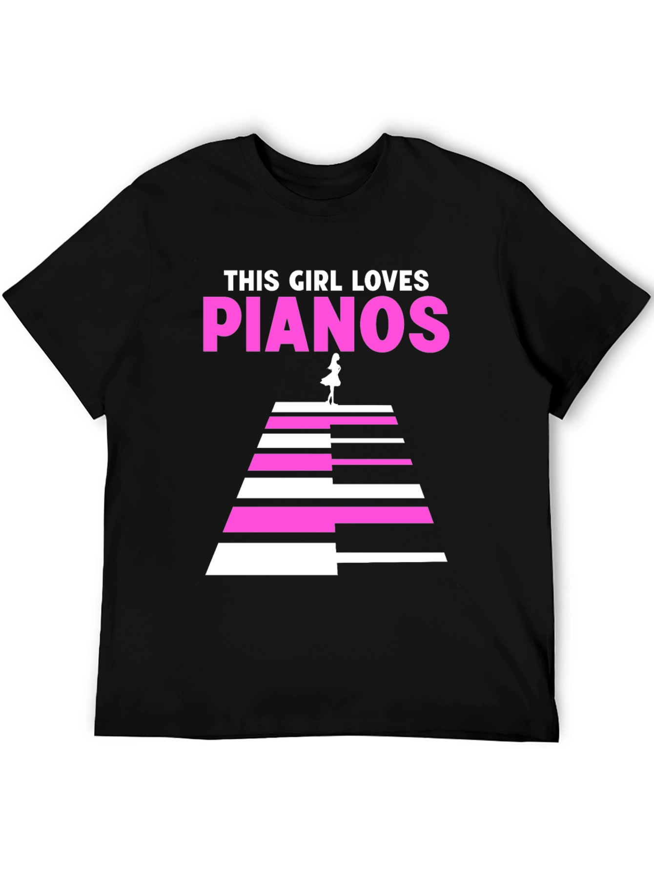 This Girl Loves Pianos T-Shirt