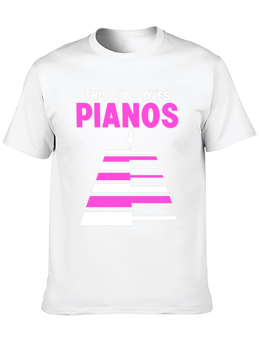 This Girl Loves Pianos T-Shirt
