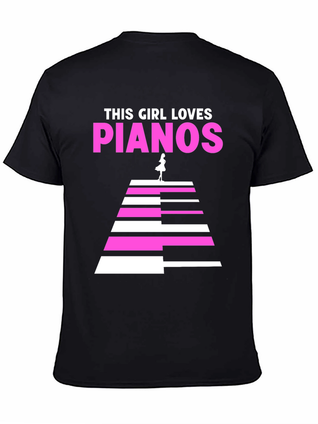 This Girl Loves Pianos T-Shirt