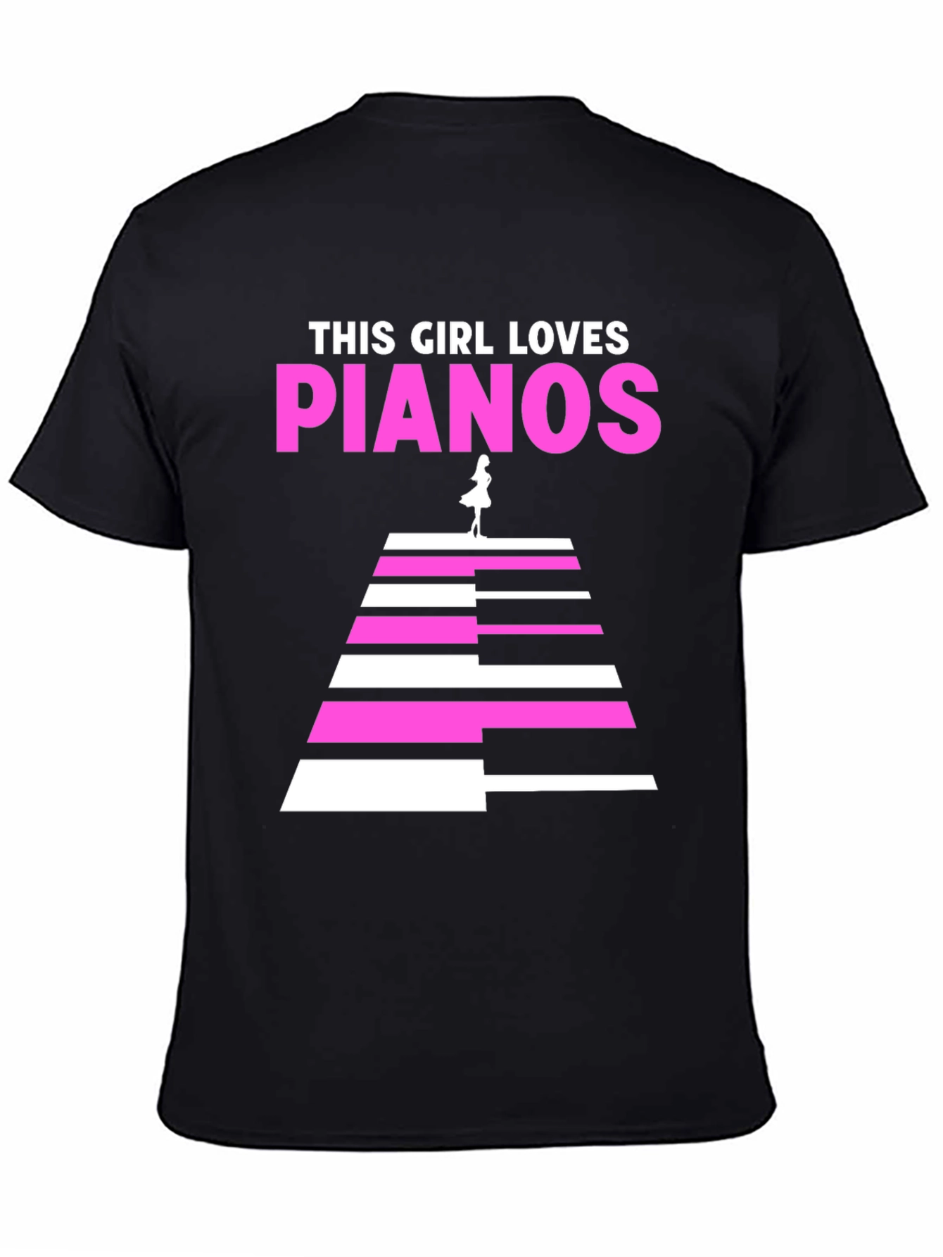 This Girl Loves Pianos T-Shirt