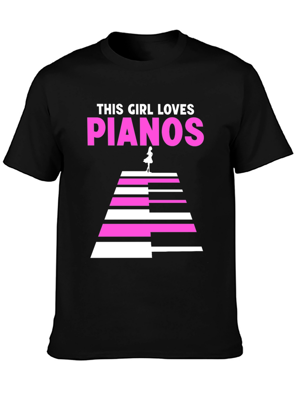 This Girl Loves Pianos T-Shirt