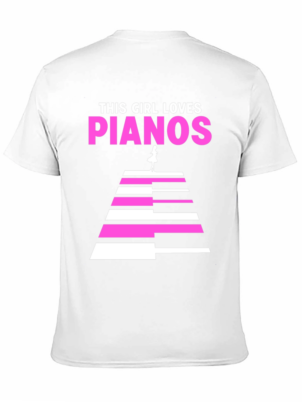 This Girl Loves Pianos T-Shirt