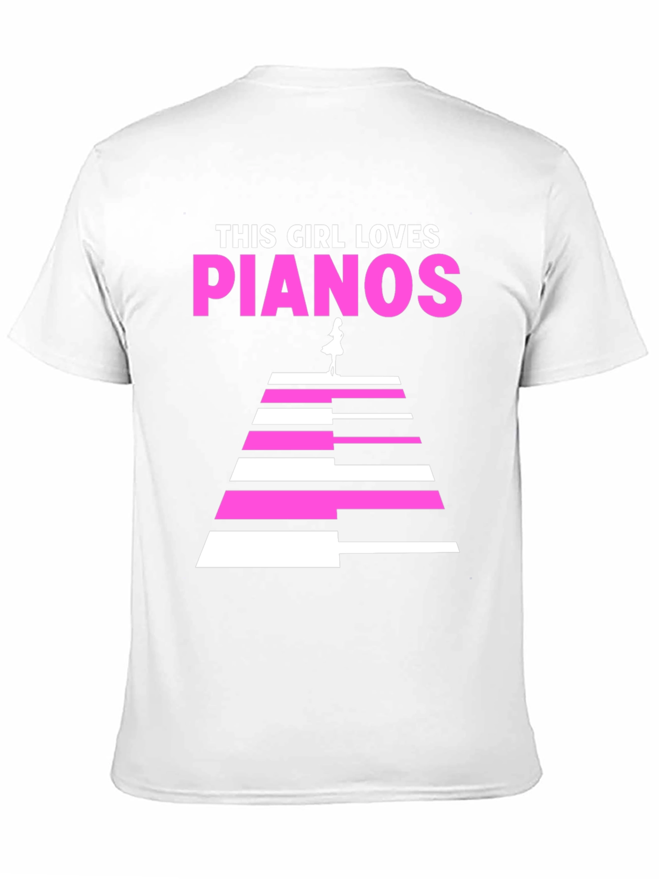 This Girl Loves Pianos T-Shirt
