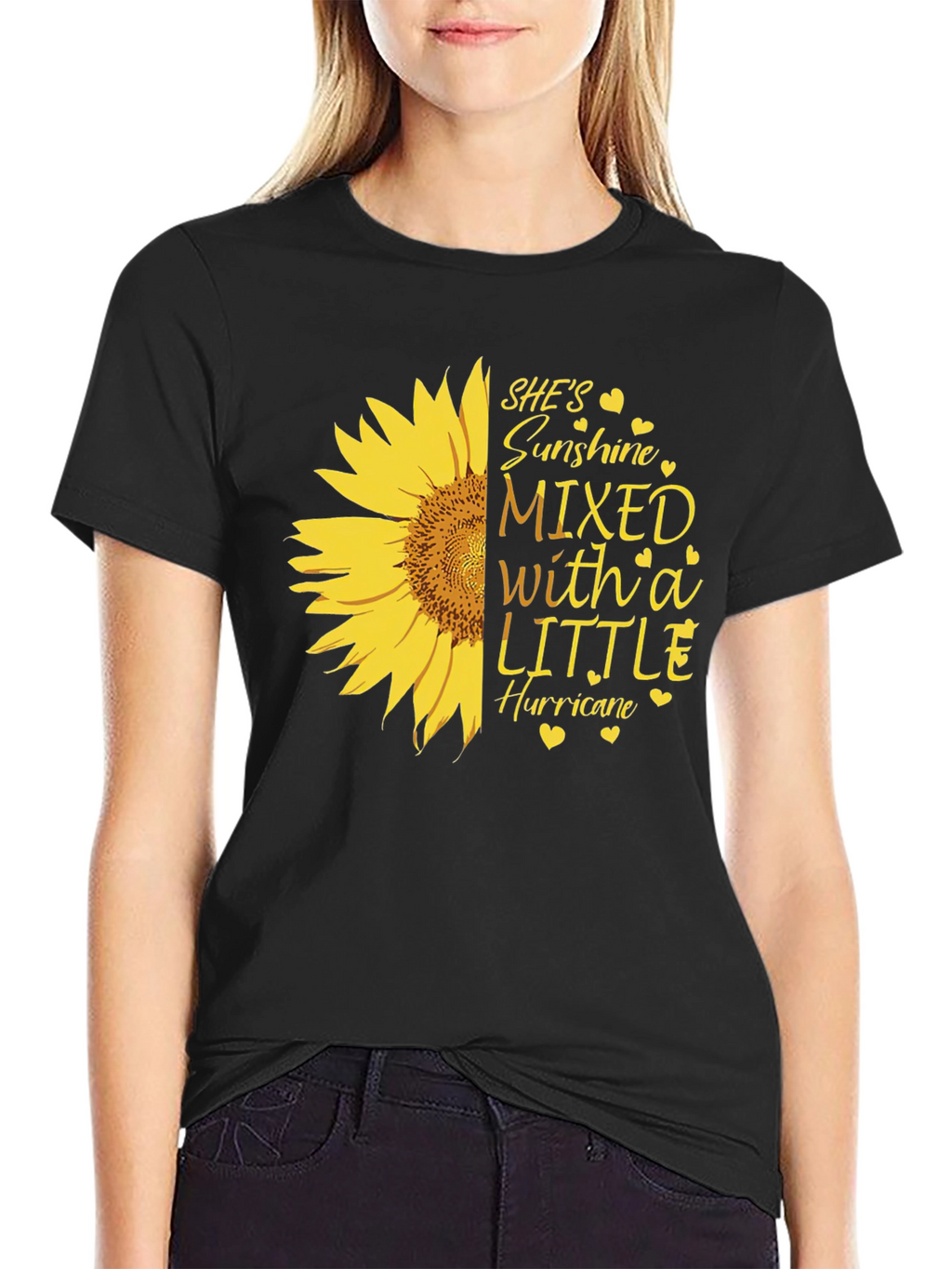 Sunshine Mixed with Hurricane Graphic Tee