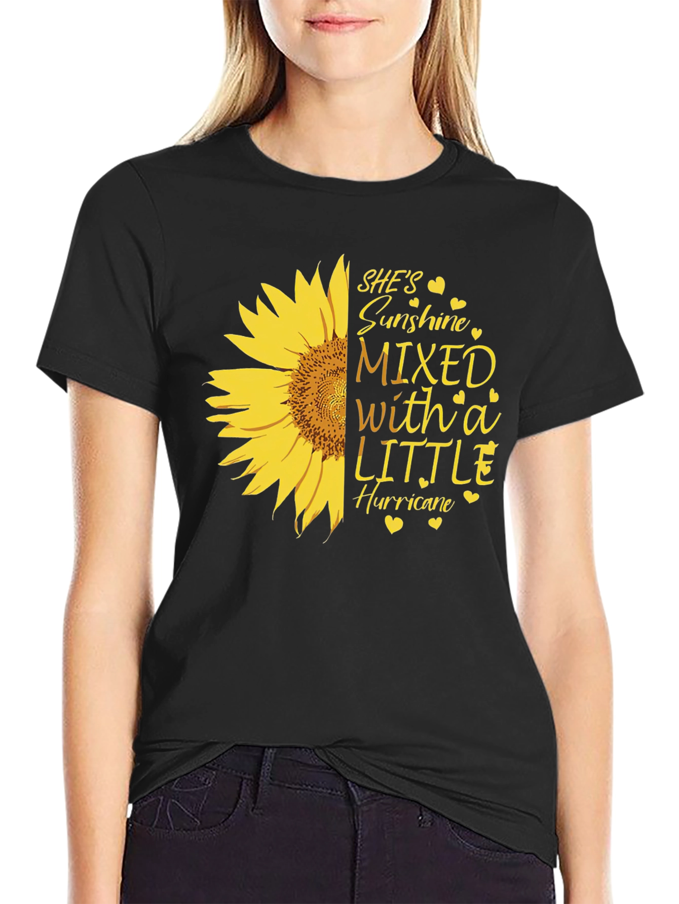 Sunshine Mixed with Hurricane Graphic Tee