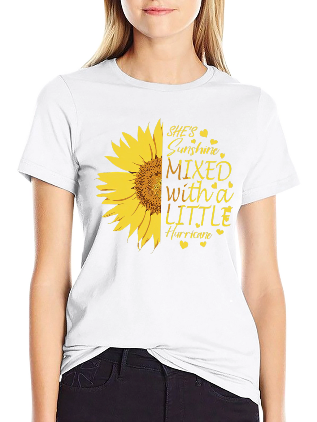 Sunshine Mixed with Hurricane Graphic Tee